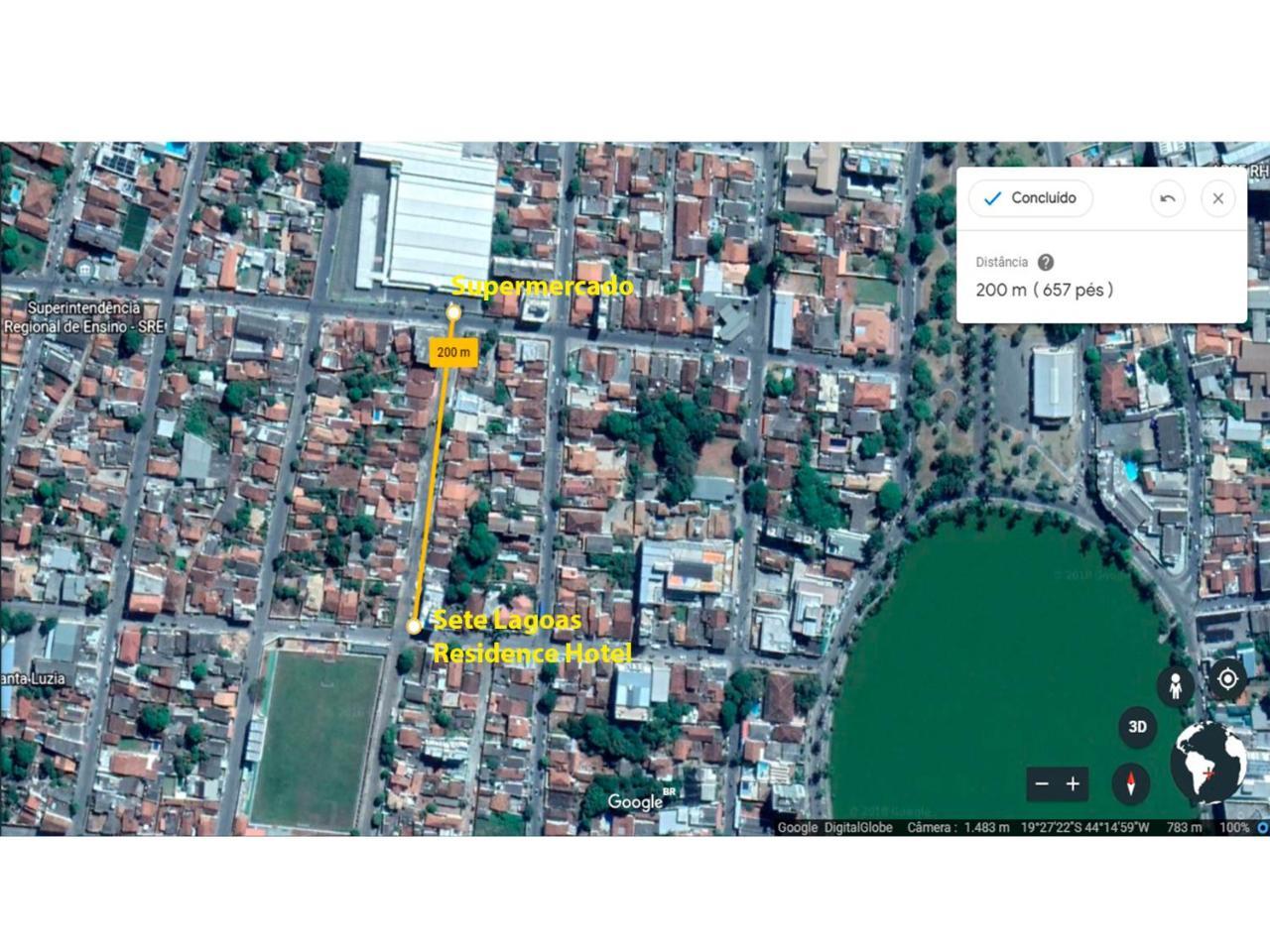 Sete Lagoas Residence Hotel Luaran gambar